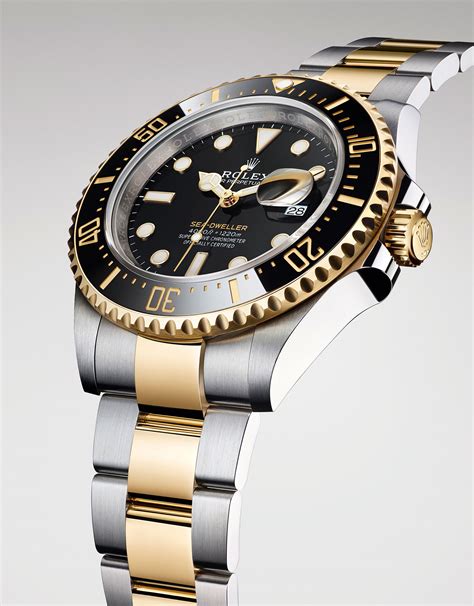 rolex sea dweller gold and steel price|rolex sea dweller price guide.